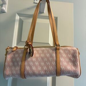Dooney and Bourke pink barrel bag